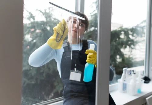 Nettoyage de vitres intérieures et extérieures à Grossouvre